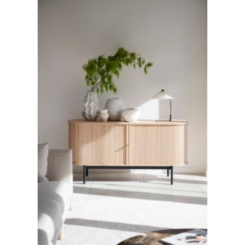 RO HADDINGTON SIDEBOARD WHITEWASH/BLACK